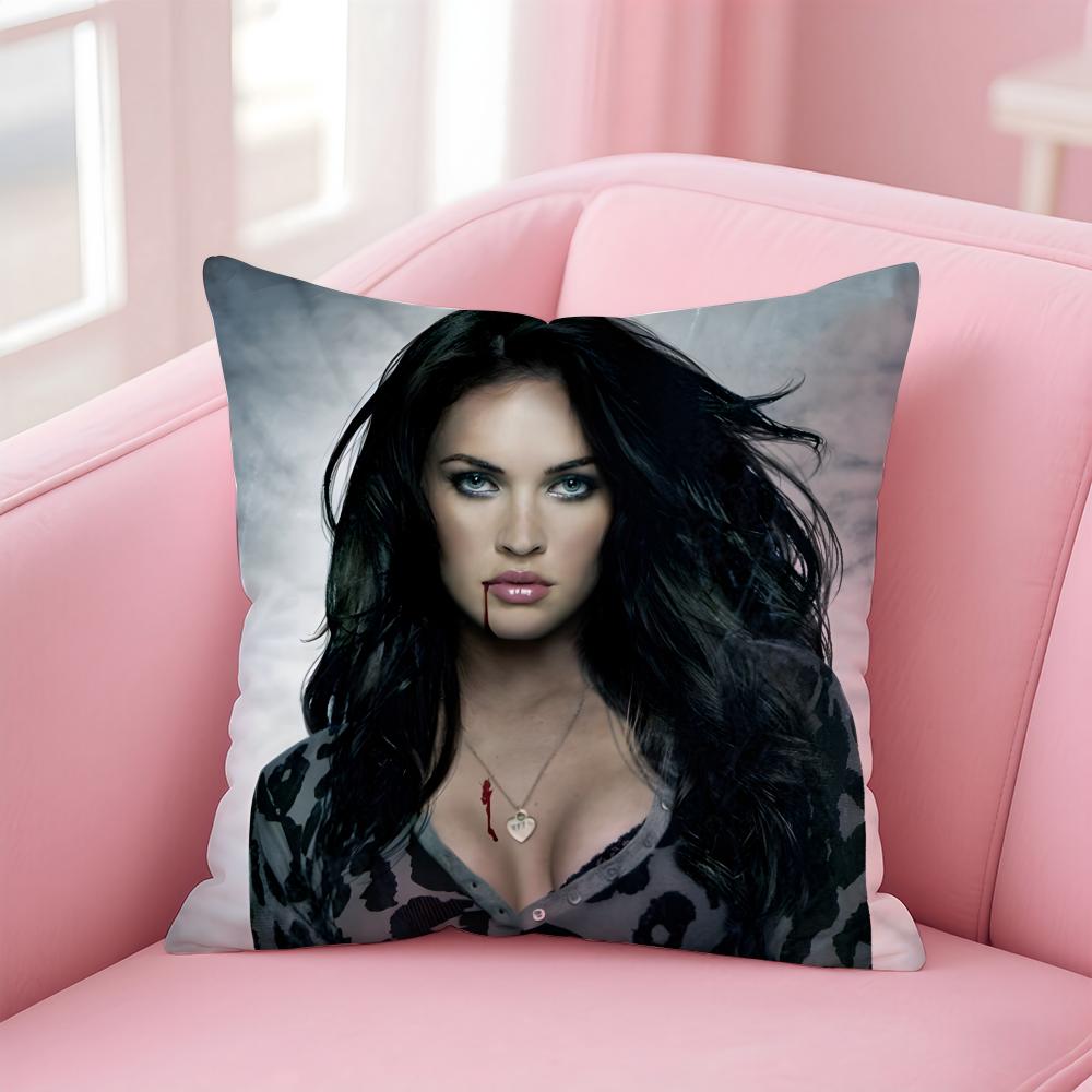 Dark American Movie JJennifers Body Cushion Cover Pillow Case Soft Skin Friendly Fabric Concealed Zipper