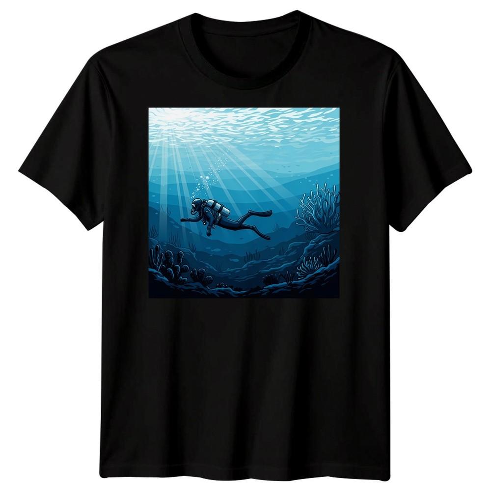 Scuba Diving Ocean Adventure Unisexs Tshirt Water Sports