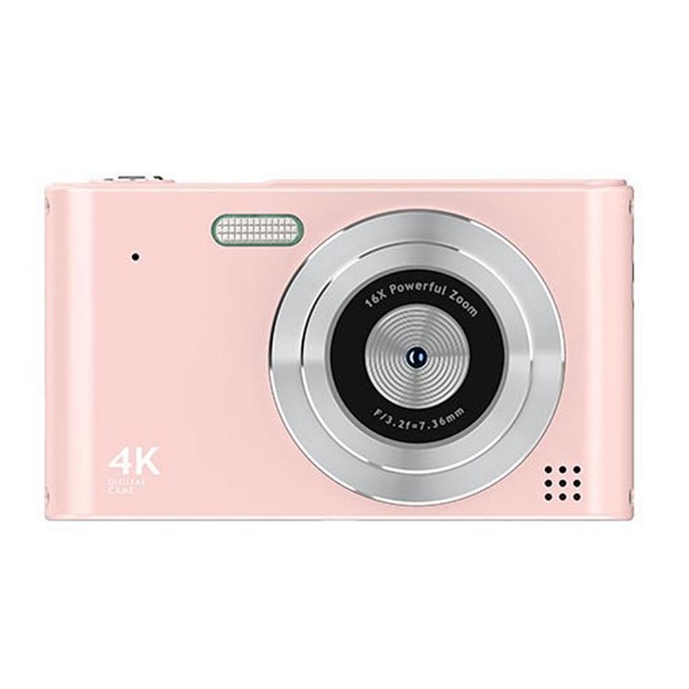 4K Digitalkamera 20MP 1080P Digitale Videokamera 2,4 Zoll Bildschirm mit 32GB Karte Gesichtserkennung Schönheits-Effekt für Jungen Mädchen Kinder
