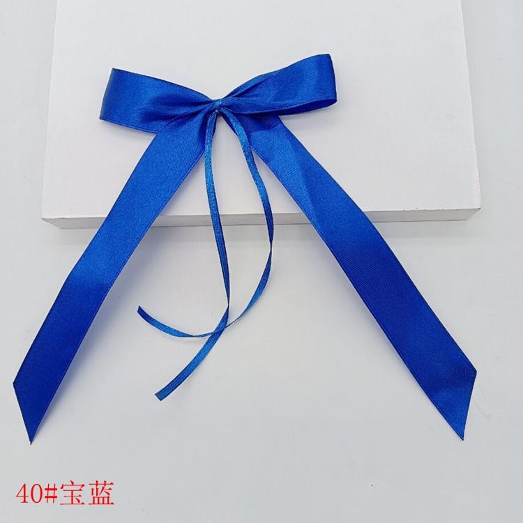 50/100Pc White Ribbon Bow Wedding Car Gift Wrap Craft Birthday Party Supplies Pew End Chairs DIY Decoration Christmas Home Decor