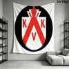 KV Kortrijk Wall Hanging Printed Fabric Blanket Decorative Tapestries for Bedroom Living Room Home Decor