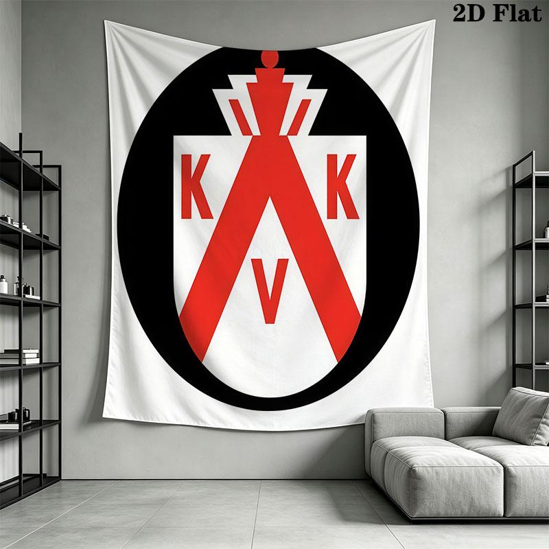 KV Kortrijk Wall Hanging Printed Fabric Blanket Decorative Tapestries for Bedroom Living Room Home Decor