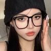 Anti Blue Light Anti Radiation Myopia Eyeglasses Trendy Near Sight Eyewear Eye Protection Flat Light Mirror 0-1.0-1.5-2.0 To-6.0