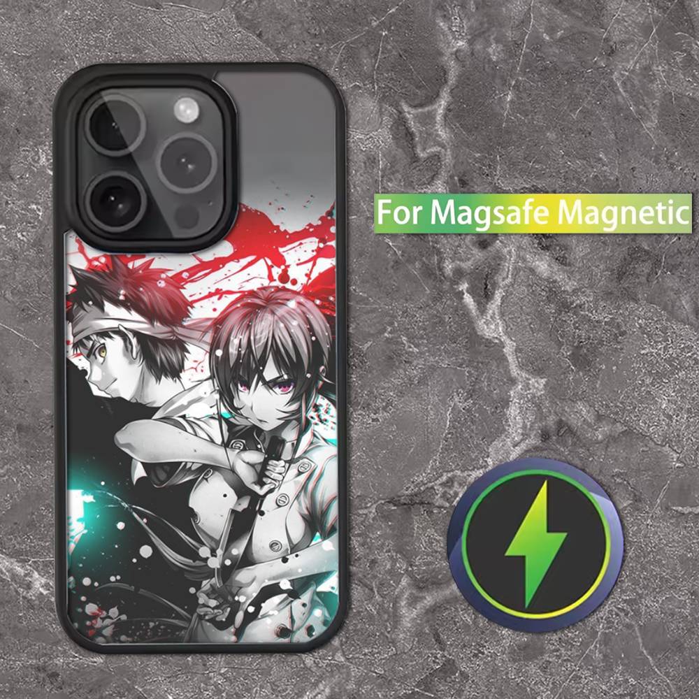 S-Shokugeki no S-Souma Phone Case For iPhone 17,16,15,14,13,12,11,Pro,Max,Plus,Mini,SE Magsafe Magnetic Wireless Charging