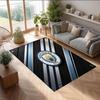 Manchester City Printed Flannel Area Rug Non Slip Soft Polyester Floor Carpet Indoor Decor Mat for Bedroom Living Room Sofa