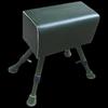 Cast Iron Pommel Horse with Pedal