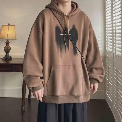 Herren Trendige Oversized Hip-Hop Hoodies: Jacken im amerikanischen High-Street-Stil für Frühling & Herbst