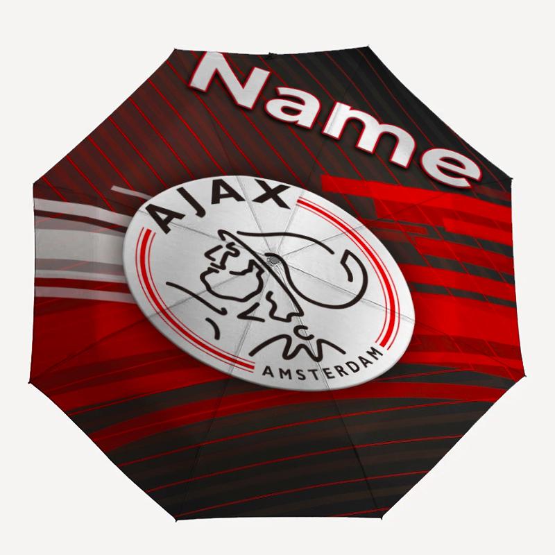 Custom Name Ajax Theme Automatic Umbrella, Lightweight & Portable, 8 Rib, Perfect for Outdoor Travel, Birthdays, Christmas, Gifts.