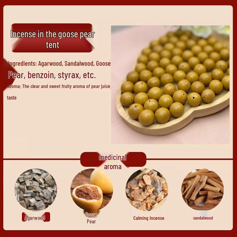 Handcrafted High-Grade Incense Beads: Natural, Long-Lasting Fragrance with Traditional Medicinal Method. Handcrafted 8MM (Single Bead)