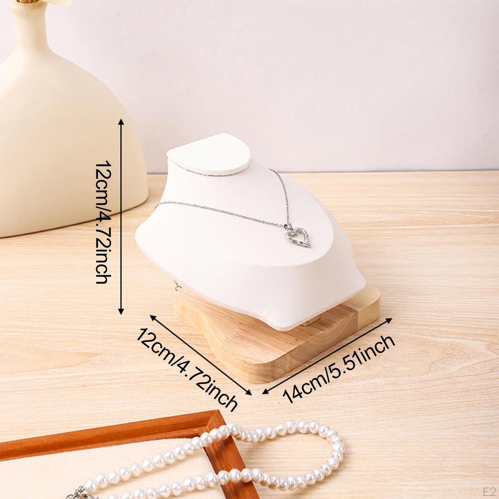 Jewelry Bust Holder for Necklace Storage, Organizer Living Room and Bedroom