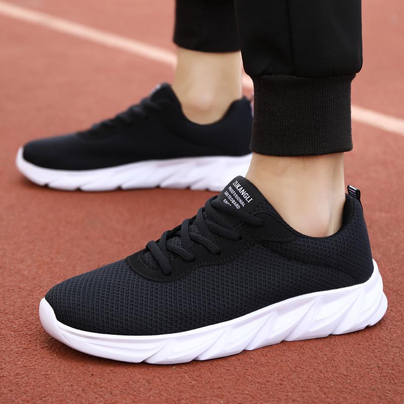 Casual sports shoes, men's fashion, new comfortable, waterproof, lightweight flat shoes, running loafers, men's shoes