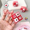 Hello Kitty Keyboard Keychain Stress Relief Keyboard Keyring Kitty Fidget Toys Click Keychain Bag Accessories Hanging Pendant