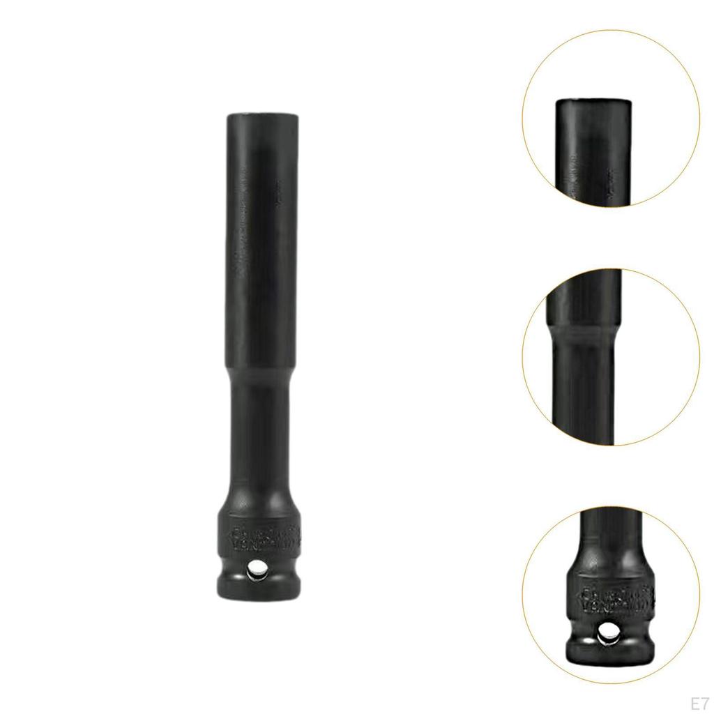 1/2" Hex Socket Electric Wrench Attachment for Automotive Maintenance