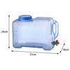 Portable Water Container Water Bottle Carrier with Faucet, 8L Water Storage Jug