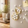 Powerful Fridge Magnets 3D Fake Food Refrigerator Magnet, Miniature Egg Tray Dumpling Decorative Magnet for Whiteboard Locker Door Lightweight