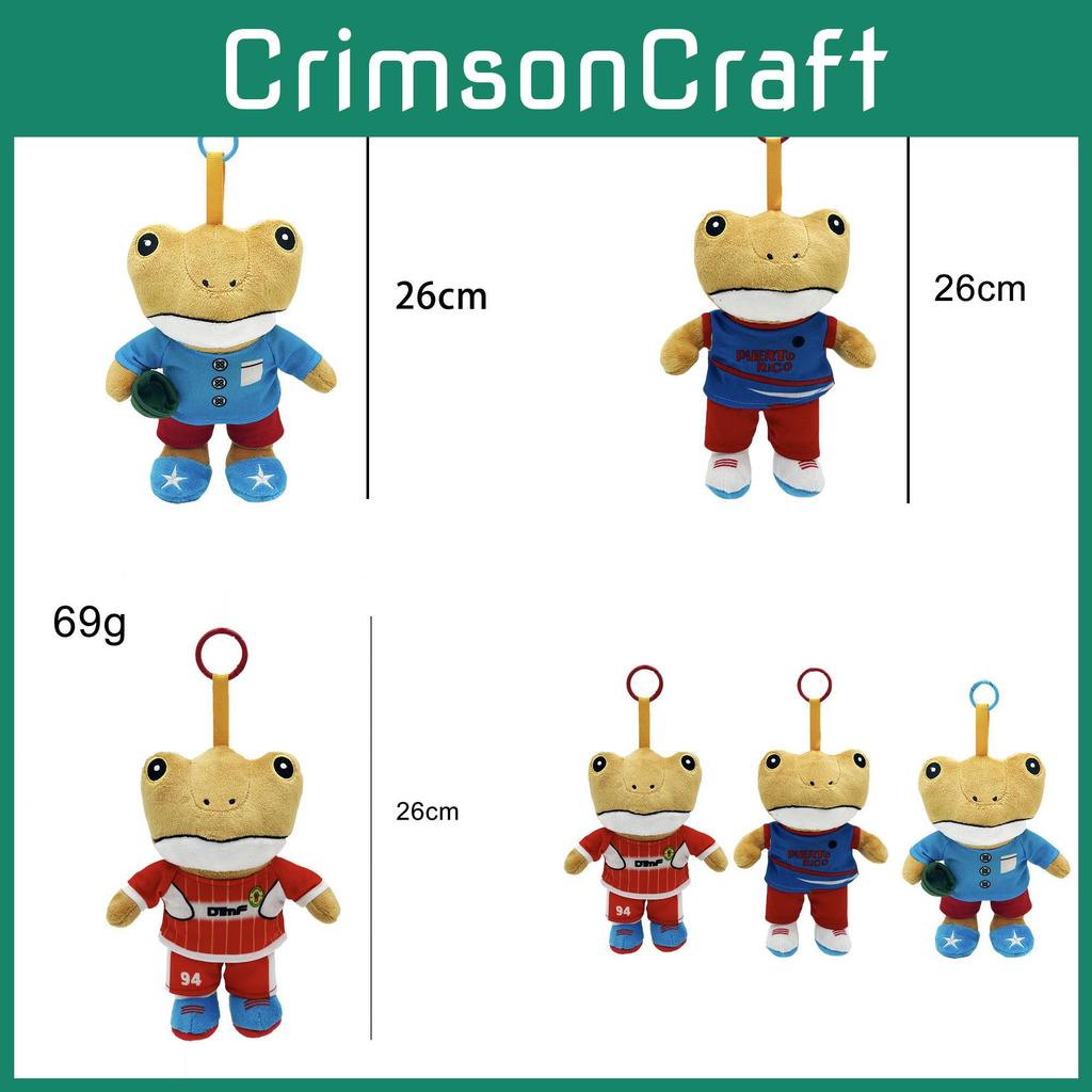 Bad Bunny Sapo Concho Sporty Style Plush Doll Pendant Keychain For Collectors And Kids