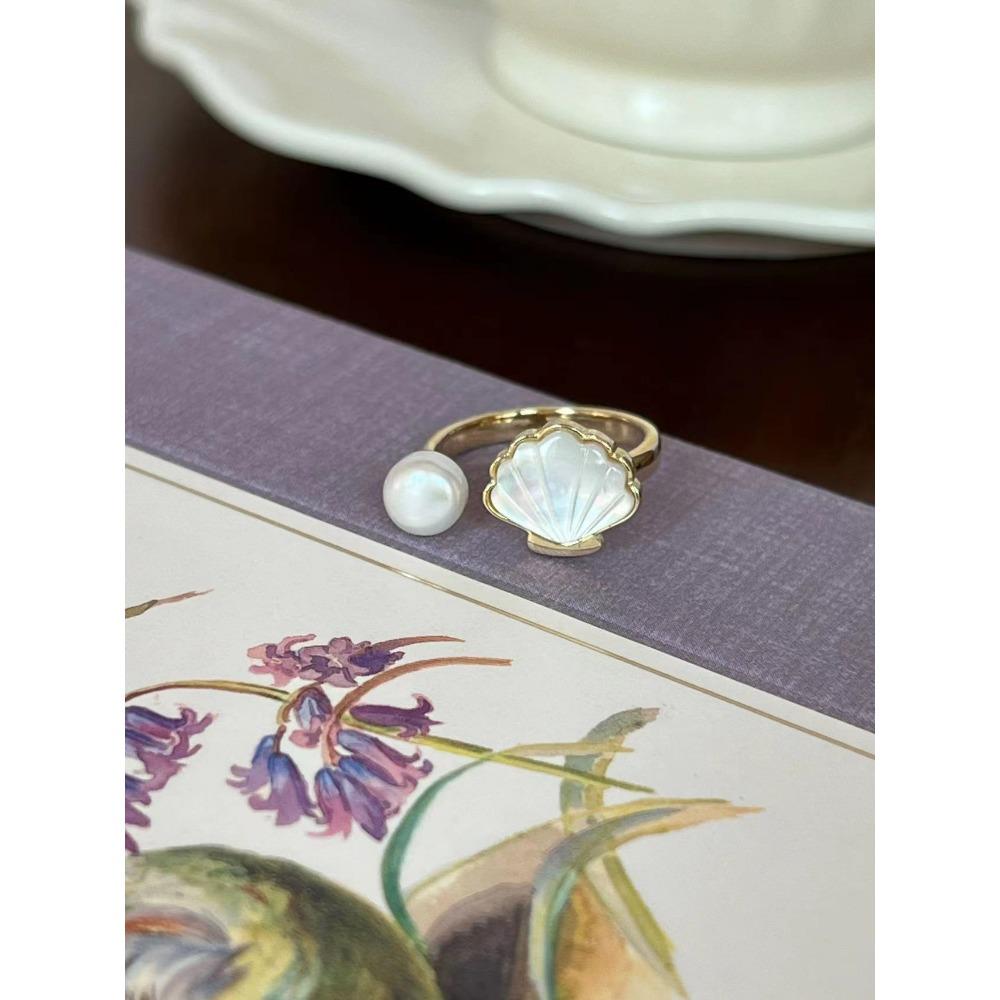 French Retro Blue Butterfly Ring Design Sense Temperament Personality Simple Cold Sense Versatile Ring