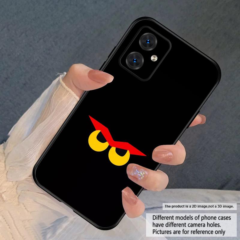 

Two white circular eyes For Motorola Moto G04 14 15 24 34 35 54 55 75 84 85 Edge 40 50 Fusion 60 Fusion silicone soft phone case Motorola Edge X30
