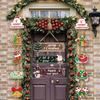 Neue Outdoor Weihnachtsfeier Türhänge Dekoration