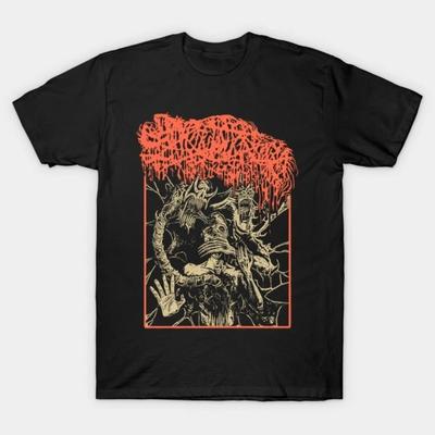 Collection Sanguisugabogg Band Rare Album Cotton Black S-5XL T Shirt TU805