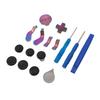 13 In 1 Metal Thumbsticks for Xbox One Elite Series 2 Controller Metal Mod 6 Swap Joysticks 4 Paddle