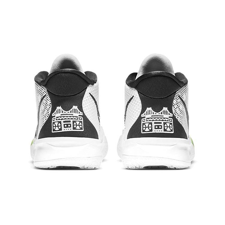 Nike Kyrie 7 GS Hip-Hop Kids Sneakers White Black Glow CT4080-105
