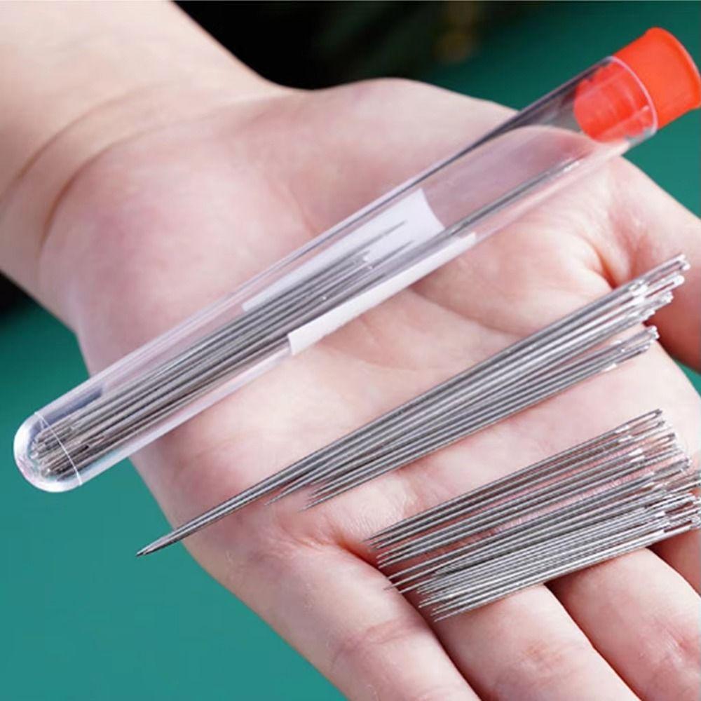 37PCS Large Eye Steel Sewing Needles Kit Stainless Steel Manual Sewing Tool Kit  Household