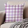 CCheckered pattern Cushion Cover Pillowcase Antidustmite Invisible Zipper Short Plush Sofa Cushion