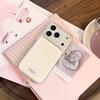 Niche Girl's Diamond-patterned Apple17pro Phone Case iphone16Transparent14All Inclusive15Applicable17Korean Style