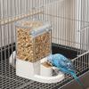 Detachable Bird Water Dispenser Large Capacity Bird Food Container  for All Small Pet