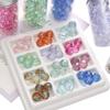 [10mm] Faceted Ball Beads Color Transparent Glass Beads Loose Spacer Beads For Jewelry Making Diy Bracelet Necklace Accessories