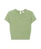 COVERNAT WOMAN Boucle Raglan Half Knit Lime