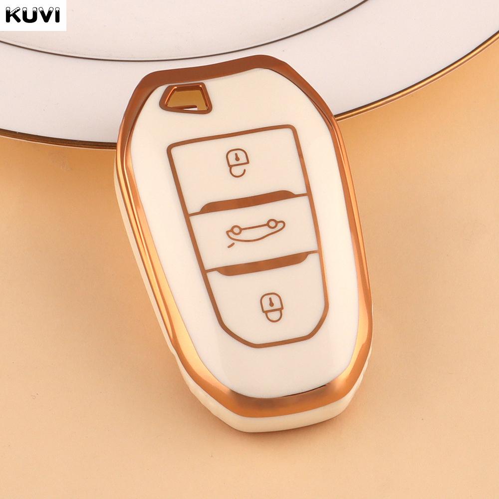 Tpu Car Remote Key Case Cover Shell Fob For Peugeot 308 408 508 2008 3008 4008 5008 For Citroen C4 C6 C3-Xr Picasso Grand Ds Ds5