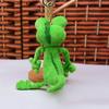Stuffed Animals Lizard Doll Keychain Bag Pendant Lizard Green Pendant  Jewelry Backpack