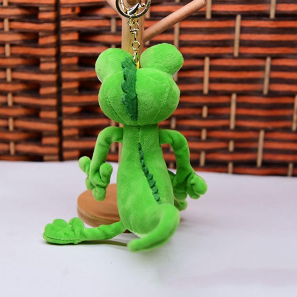 Stuffed Animals Lizard Doll Keychain Bag Pendant Lizard Green Pendant  Jewelry Backpack