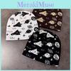 Planet Rocket Fall Winter Knit Wool Hat High Top Design Style Casual Outdoor