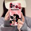 Cartoon Mafalda Handyhülle Für IPhone 17 16 15 14 11 12 13 Mini Pro XS Max Plus Hülle Schale