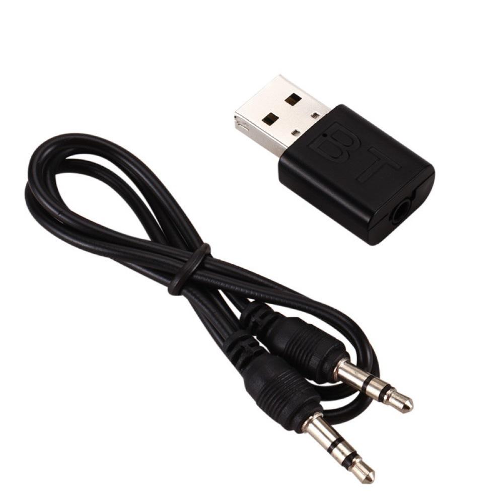 2-in-1 USB Bluetooth 5.0 Transmitter Receiver Stereo Bluetooth RCA USB 3.5mm AUX For TV PC Headphones Home Stereo Car HiFi Audio