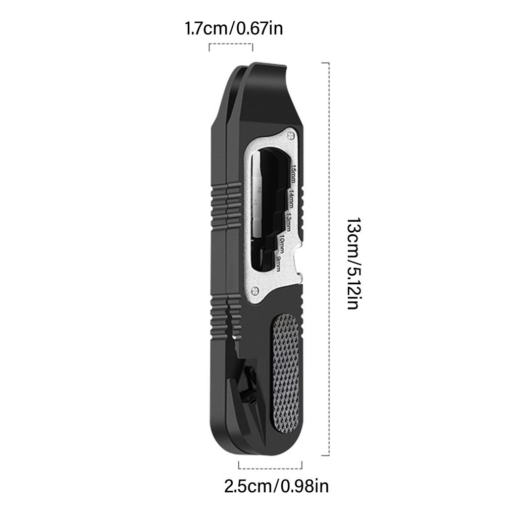 8 In 1 Bicycles Tire Levers Road Bike Multifunctional Tire Repair Tool Ratchet Wrench Bike Tire Removal Tool Enduring
