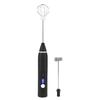 3 Speeds USB Rechargeable Electric Milk Frother Handheld Coffee Mixer Stirrer Egg Beater