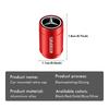 BENZ Aluminium Car Wheel Tire Valve Air Caps Stem Cover Dustproof For Mercedes Benz W202 W212 W126 W140 W168 W177 CLS GLE GLC GLS CLA