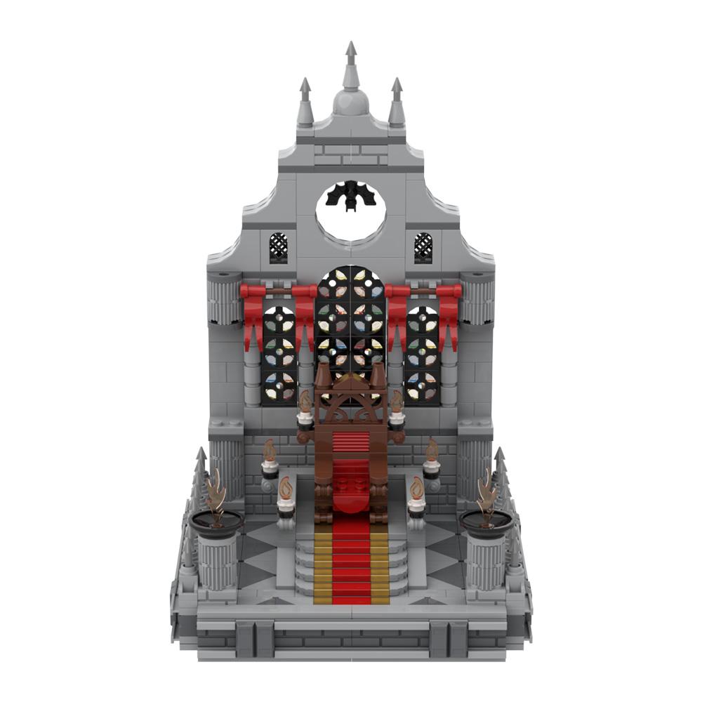 Non-Toxic Gobricks Moc-196572 Strahd'S Throne Room Building Blocks Toys