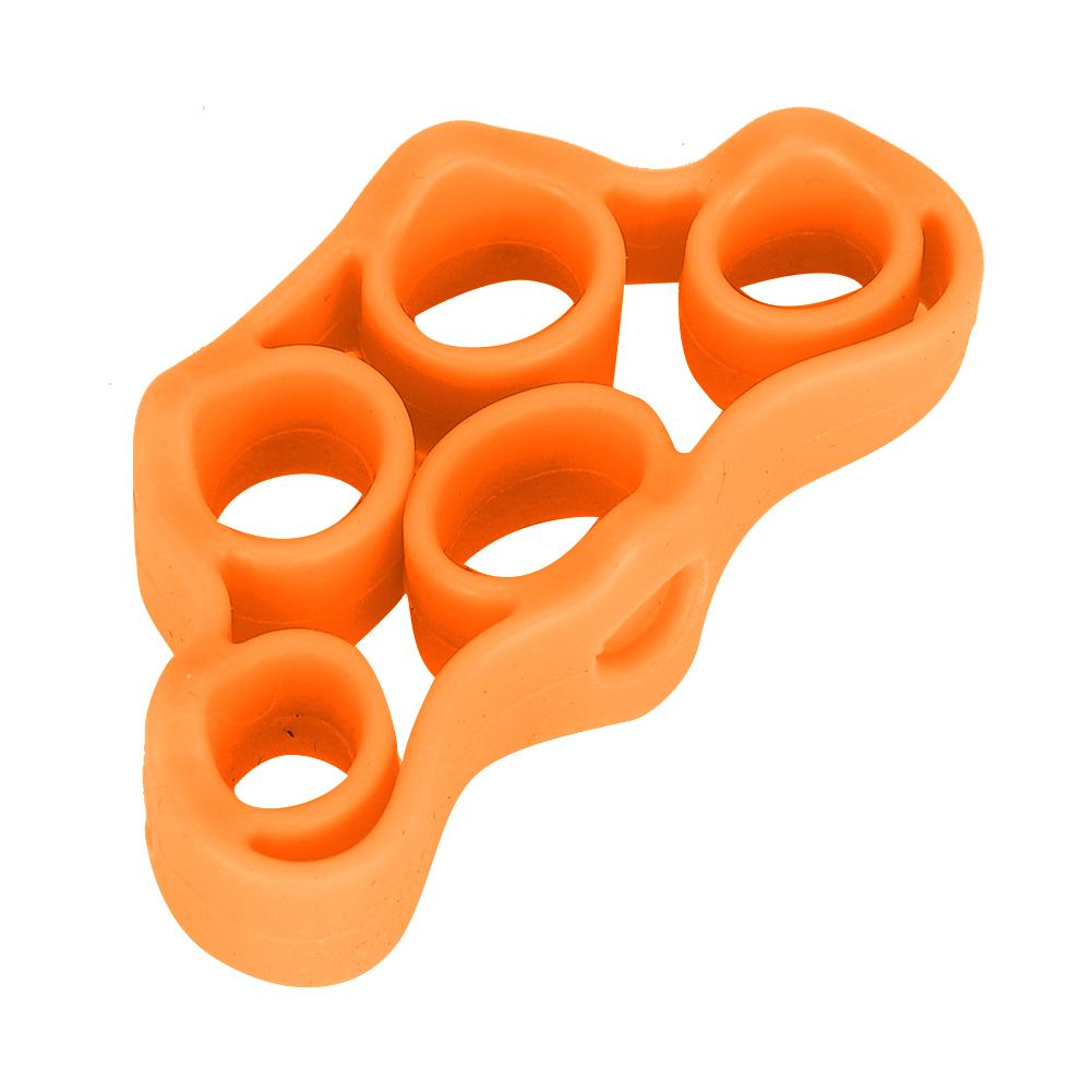 Portable Finger Strength Training Exercise Ring Resistance Loop Hand Grips StrengthenerOrange