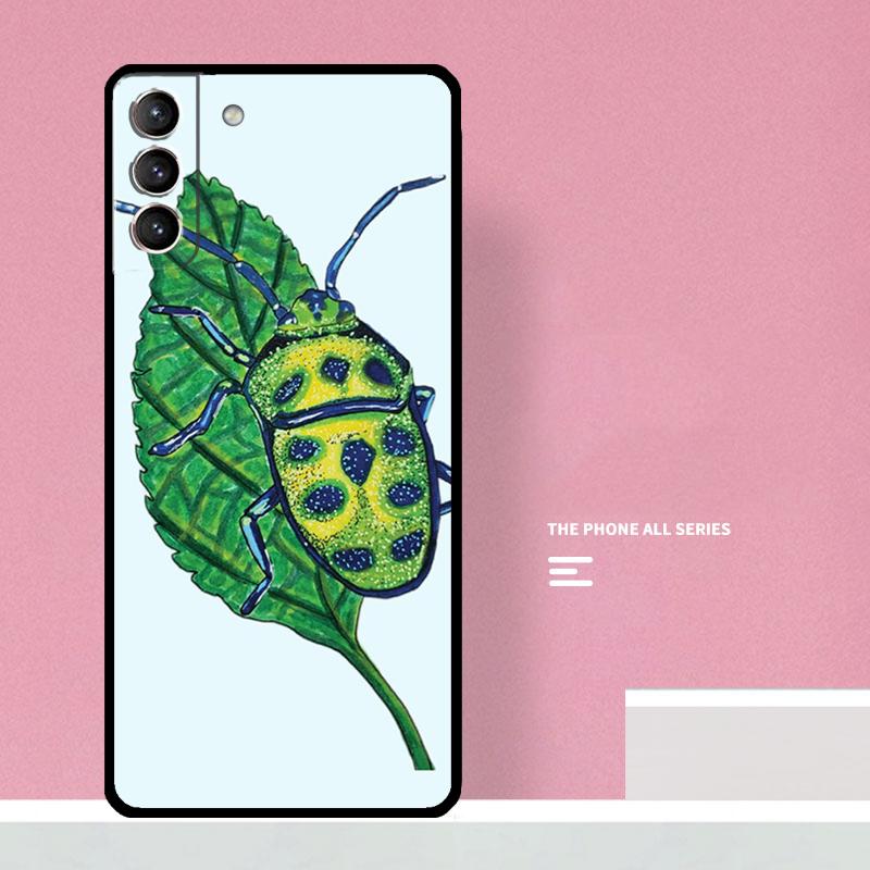 Beetles Insects Phone Case For Samsung Galaxy S26 S23 Ultra S20 S21 S22 S24 S25 Plus S10 S25 FE Cover Coque