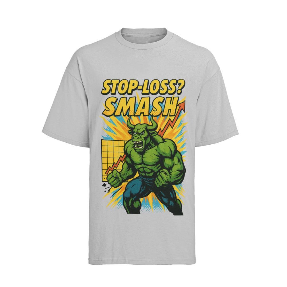

Hulk Bulle Smash Stop loss Chart Aktien Stock Trading Herren T-Shirt S