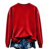 Unisex Casual Graphic Print Crewneck Long Sleeve Pullover Sweatshirt for Everyday Wear