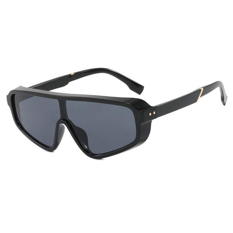 Mode All-in-one Damen Frühling und Sommer Helle Sonnenbrille für Urlaubsreisen Strandaccessoires