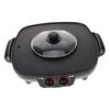 GOOHOCHY Shabu Shabu Pot, Smokeless Hot Pot, Multifunctional Electric Hot Pot, Cookware