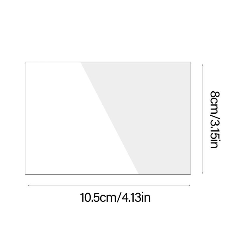 Clear Tempered Glass Privacy Film Screen Protector for Pocket with Antiscratch and Fingerprints Resistant Coating