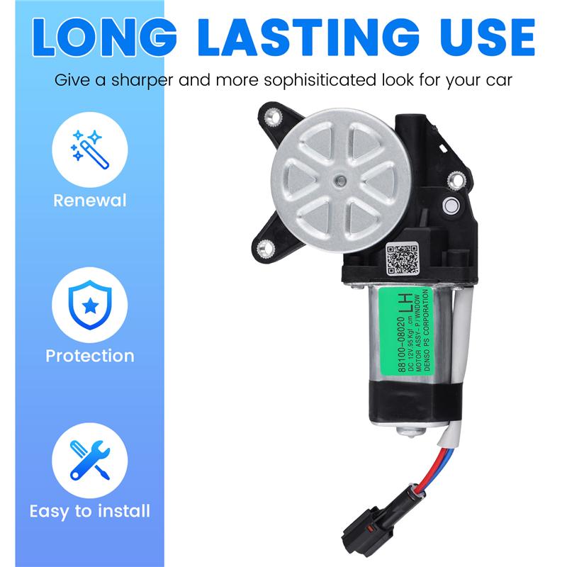 A42M-Car Front/Rear Lift Motor For Ssangyong Rexton 2001 2012 Direct Fit Door Glass Lifter Motor